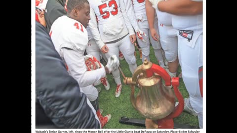 November 12, 2017 - Media Coverage of Monon Bell Classic : DePauw vs. Wabash