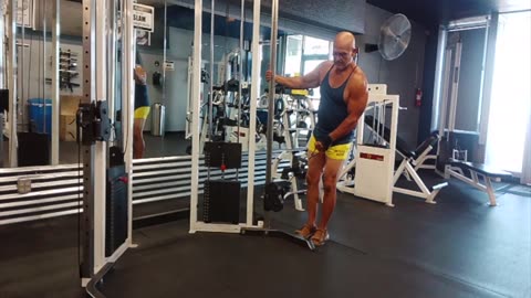 Shoulder Workout at Age 72. Not for Everyone.