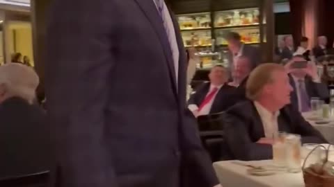Trump Stares Down And Mocks Protestors During Rare Public Outing In DC