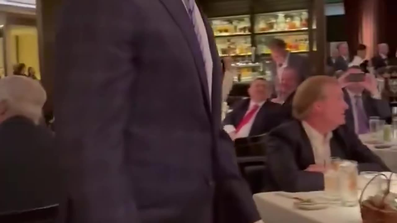 Trump Stares Down And Mocks Protestors During Rare Public Outing In DC
