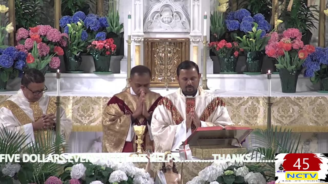 NCTV45 CATHOLIC MASS HOLY SPIRIT PARISH (ST MARYS) 9:00 AM THUR APRIL 24 2025