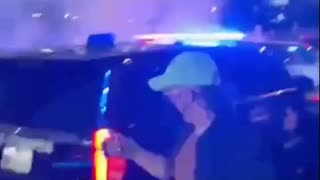Anti-ICE rioters get tackled in Austin, TX. after charging at police officers.. 👀