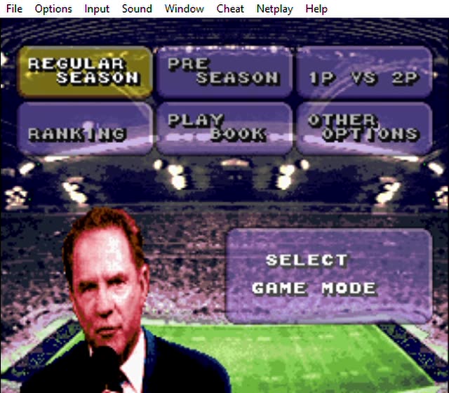 Snes Rom ABC Monday Night Football