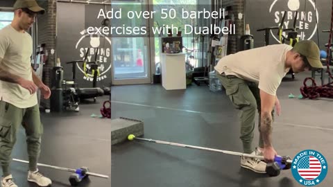 🏋️‍♂️Landmine Rows In Your #homegym w/ #dumbbells ? This Trainer Made It Work 🤯🏋️‍♂️