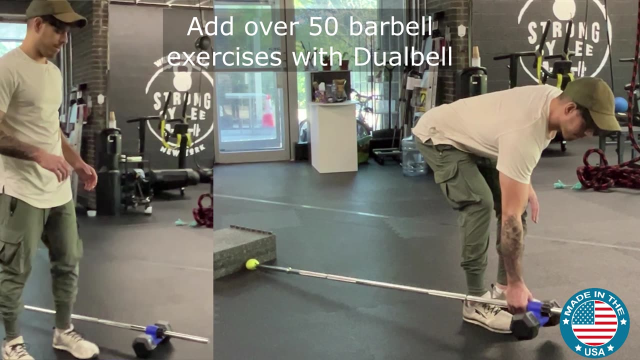 🏋️‍♂️Landmine Rows In Your #homegym w/ #dumbbells ? This Trainer Made It Work 🤯🏋️‍♂️