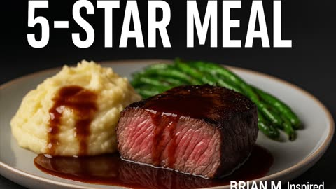 5-STAR MEAL | Mind-Blowing Restaurant Quality at Home | Brian M. Inspired