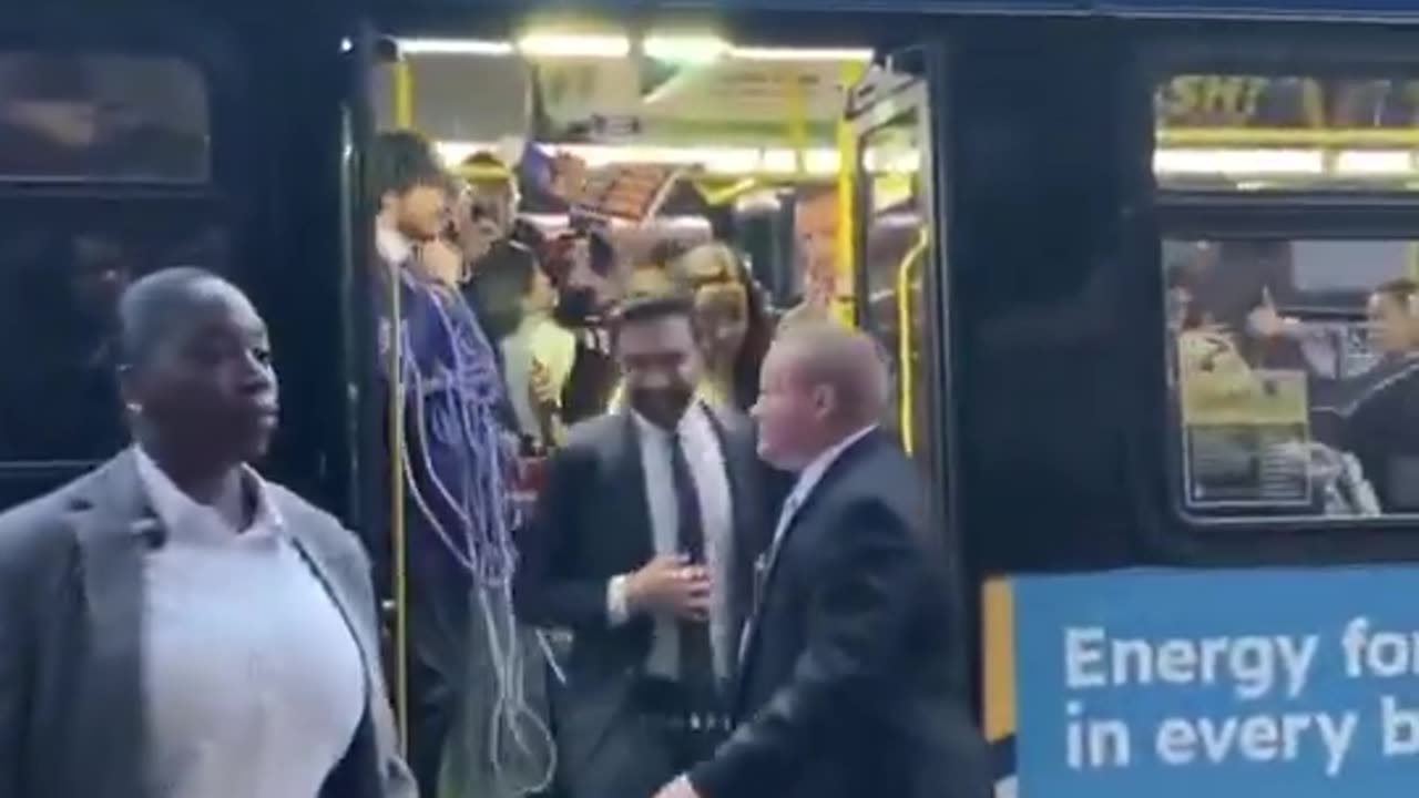 Zohran Mamdani rides the city bus with his own armed security detail