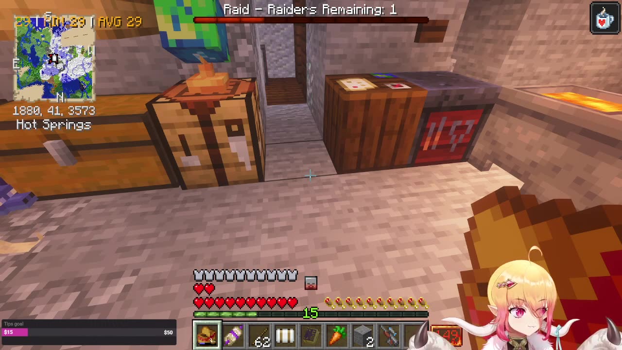 Returning to the server with that milk.