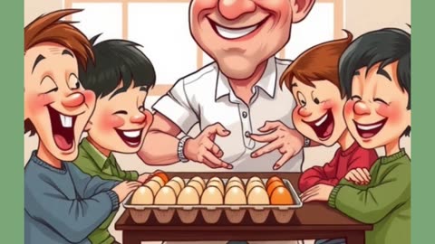 🥚 Dad’s Breakfast Puns: We’re All Toast & He’s Bacon for Laughs! 🥓😂