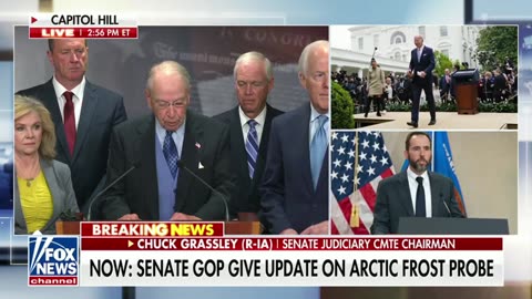 Sen. Chuck Grassley drops BOMBSHELL - Jack Smith and the Biden FBI