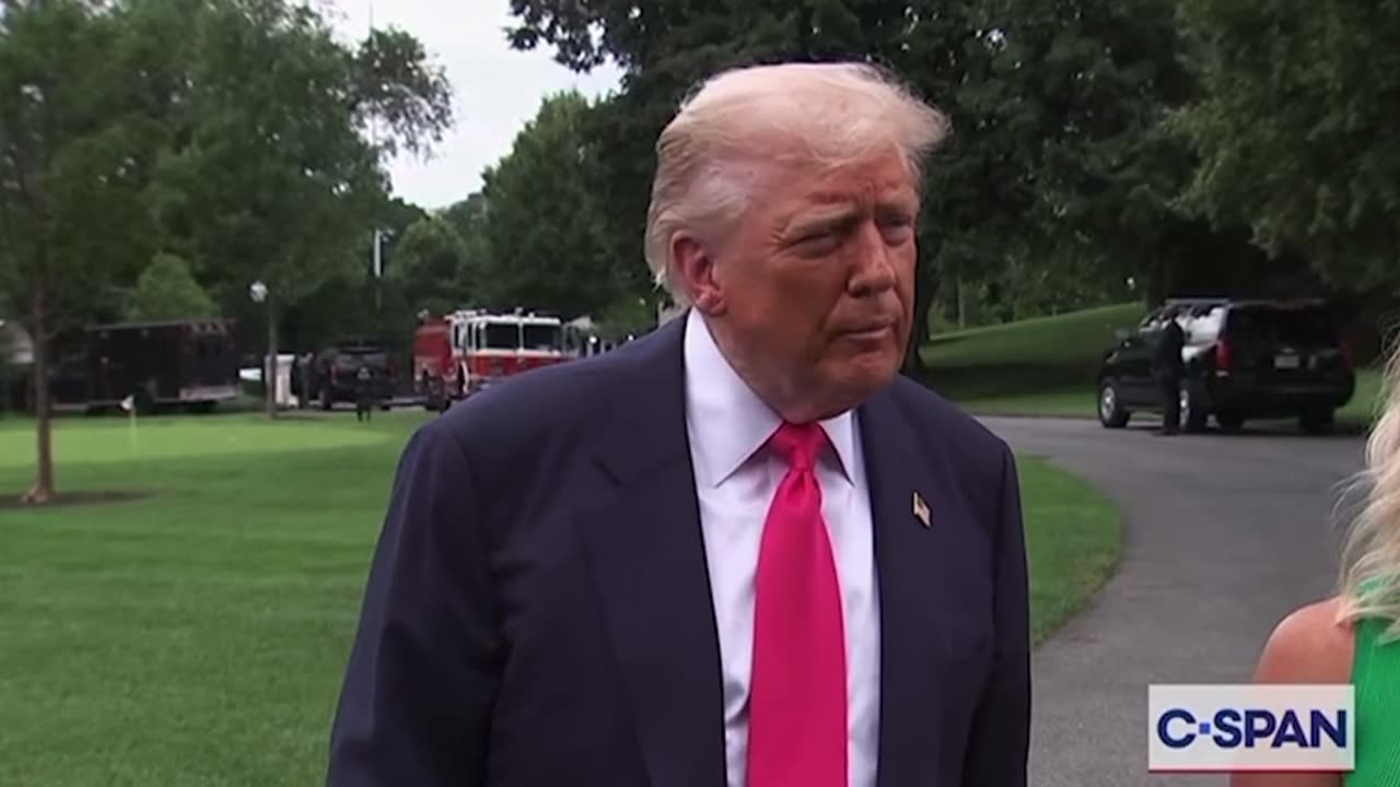 Trump Defends Pam Bondi, says Epstein Files were “made up” by Comey, Obama, and Biden