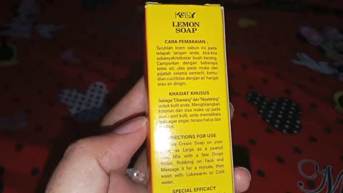 Product Review! Kelly Lemon Soap