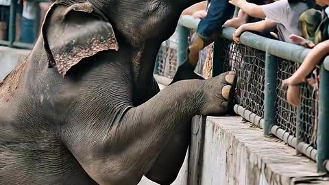 HERO ELEPHANT RESCUES CHILD IN HEART-STOPPING ZOO DRAMA!.