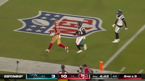 San Francisco 49ers Christian McCaffrey's best plays in 142 yard game against Carolina Panthers