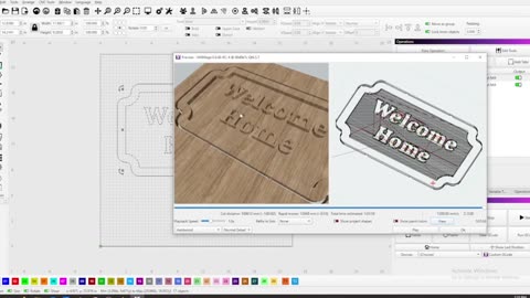 Welcome Home Sign | Millmage vs Vectric VCarve – CNC Design & Carve Showdown
