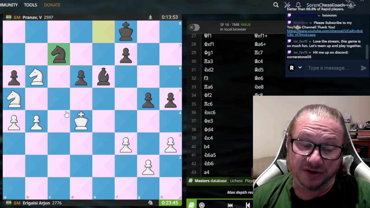 LIVE Chess with Soren