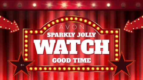 Sparkly Jolly Good Time Watch by AVON