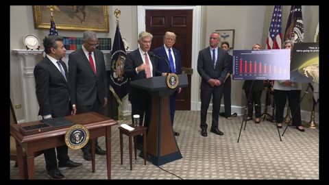 President Trump Holds a Press Conference with the Secretary of Health and Human Services