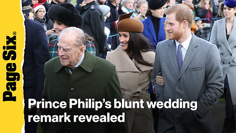 Prince Philip's blunt 4-word remark after Harry and Meghan's wedding revealed in book