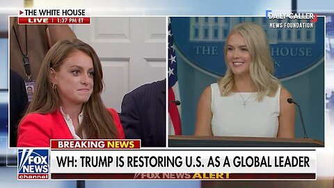 Karoline Leavitt: 'Trump’s Serious About Ending the Ukraine War'