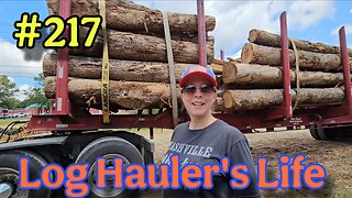 A Day In The Life Of Log Hauler Emily