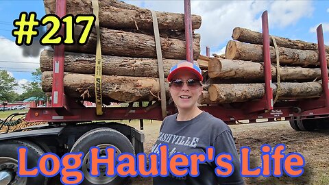 A Day In The Life Of Log Hauler Emily