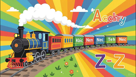 "Alphabeets Train: A to Z Learning Poem Adventure 🚂🌈"