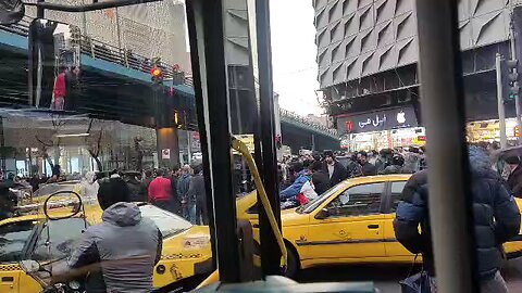 In the Iranian capital Tehran yesterday they protested against