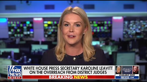 Karoline Leavitt: National Security Decisions Don't Belong To District Judges