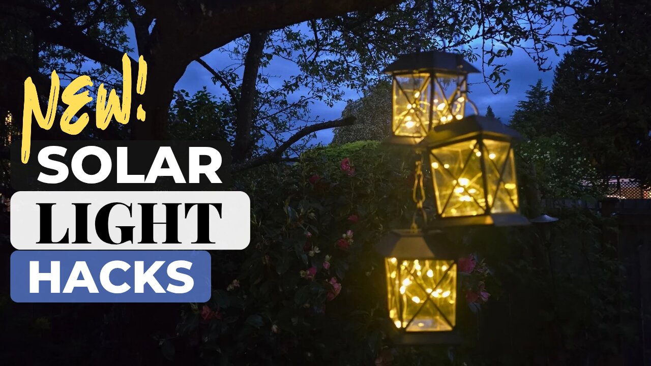 Brilliant Solar Light Hacks: DIY Crafts You’ll Love!