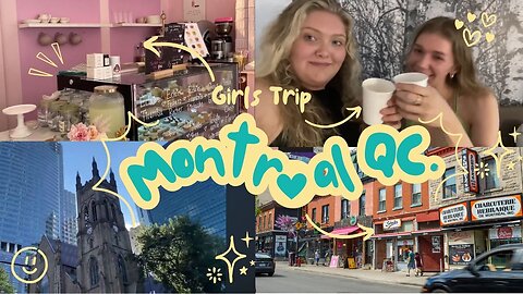 24 Hours in Montréal, QC | Girls Road Trip, City Food & Nonstop Vibes 🚗💅
