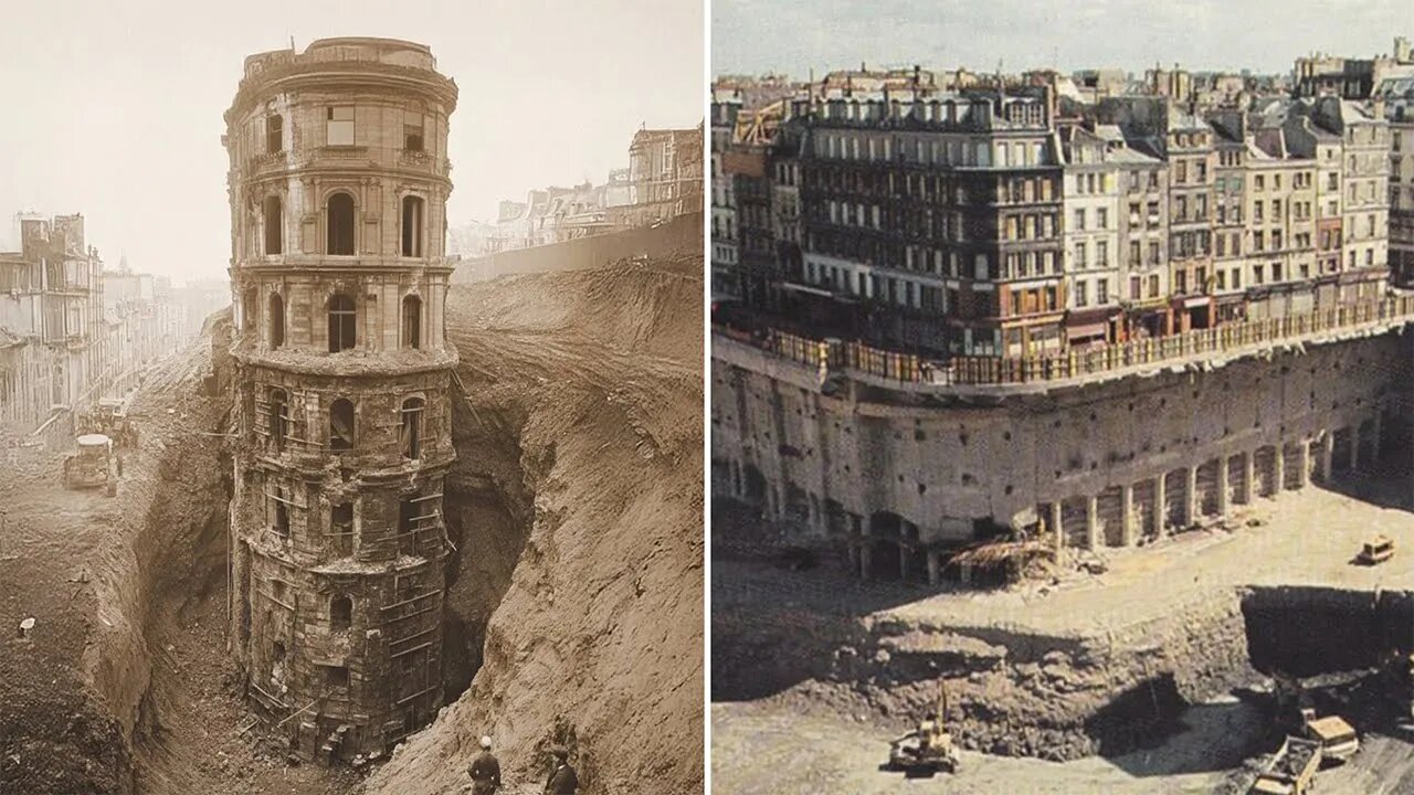 These buildings were found, not built