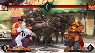 MUGEN - Ryu ReHyped & Ken vs. Evil Ryu & Evil Ken - Download