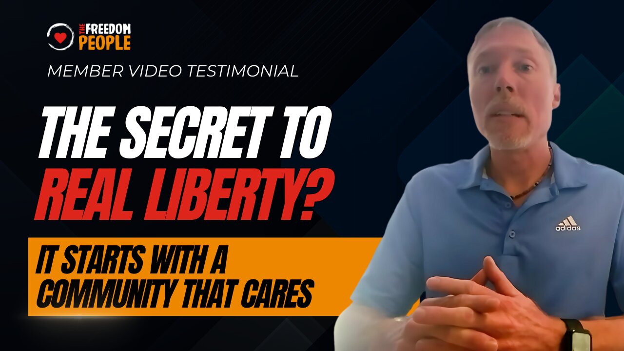 The Secret to Real Liberty? It Starts With a Community That Cares