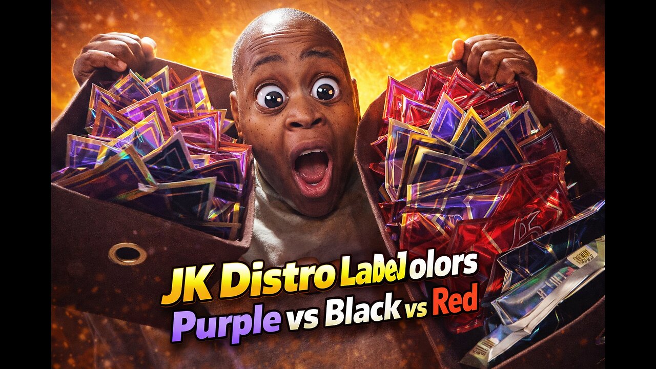 JK Distro Label Colors EXPLAINED | Purple vs Black vs Red