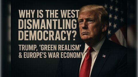 Почему Запад сворачивает демократию? Трамп, «Зеленый реализм» и военная экономика Европы