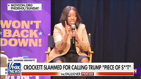 Rep Jasmine Crockett Calls For Dems To Be Aggressive Against Temu Hitler