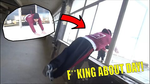 HE DIVED OUT OF A WINDOW!! F**KING ABOUT WITH THE BOYS
