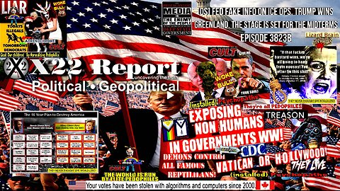 Ep 3823b - [DS] Fed Fake Info On ICE Ops, Trump Wins Greenland, The Stage Is Set For The Midterms