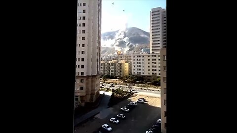 North Teheran - missile bunkers attacked.