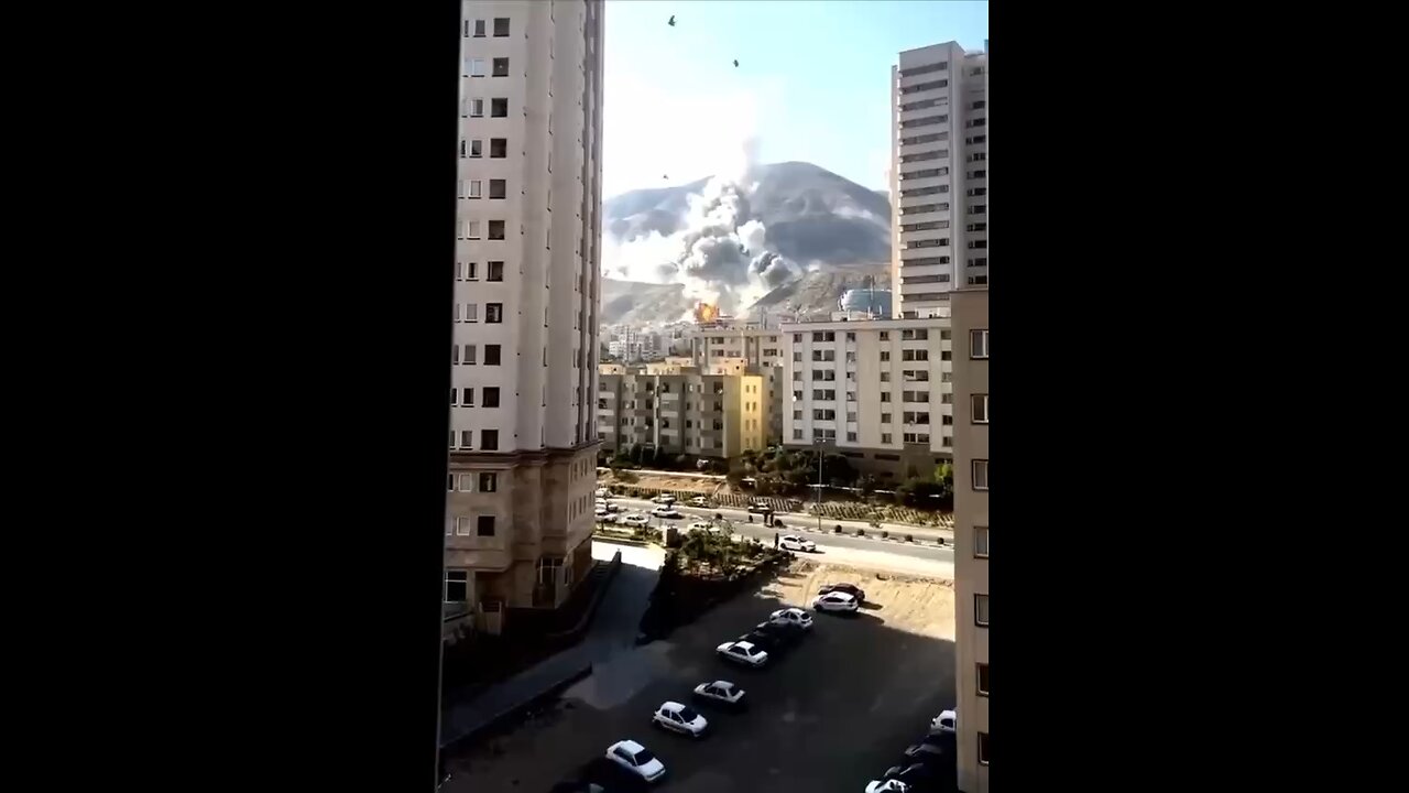 North Teheran - missile bunkers attacked.