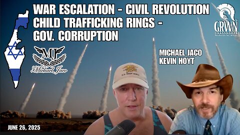 Escalation of the conflict in the middle east, child trafficking rings, government corruption