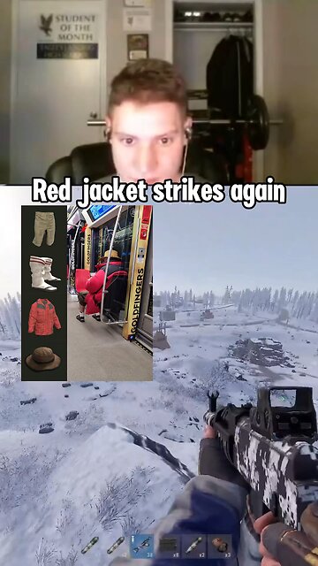 Red jacket strikes again