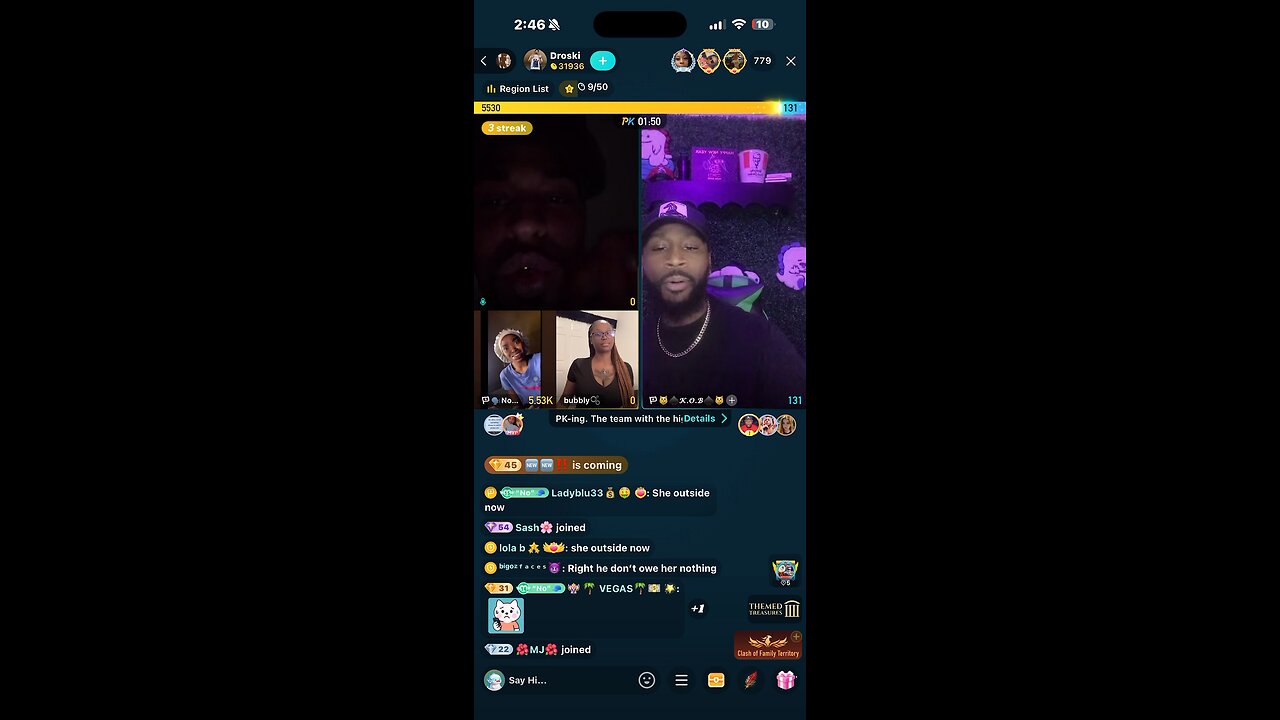 Droski vs K.O.B (BIGO LIVE)