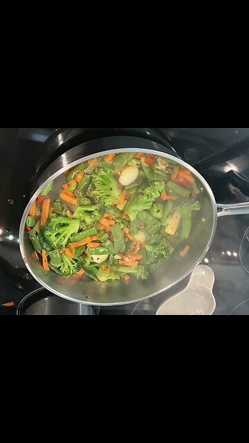 Easy stirfry veggies #FYP #Food