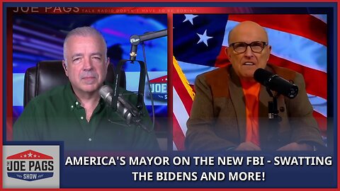 Trump’s DOJ Speech, Swatting Attacks & Fighting Corruption with Rudy Giuliani