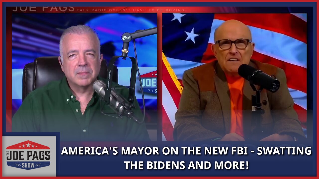 Trump’s DOJ Speech, Swatting Attacks & Fighting Corruption with Rudy Giuliani