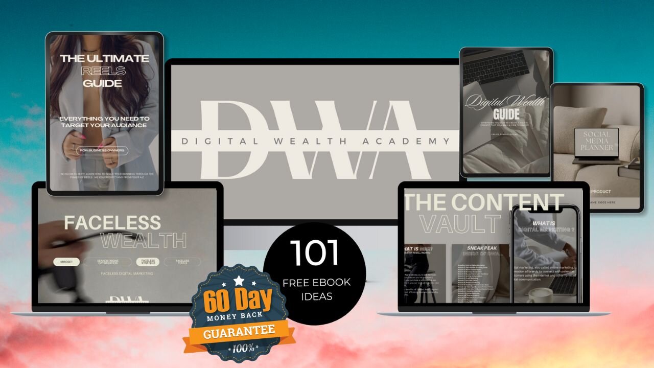 Digital Wealth Academy: Change Your Life Today!