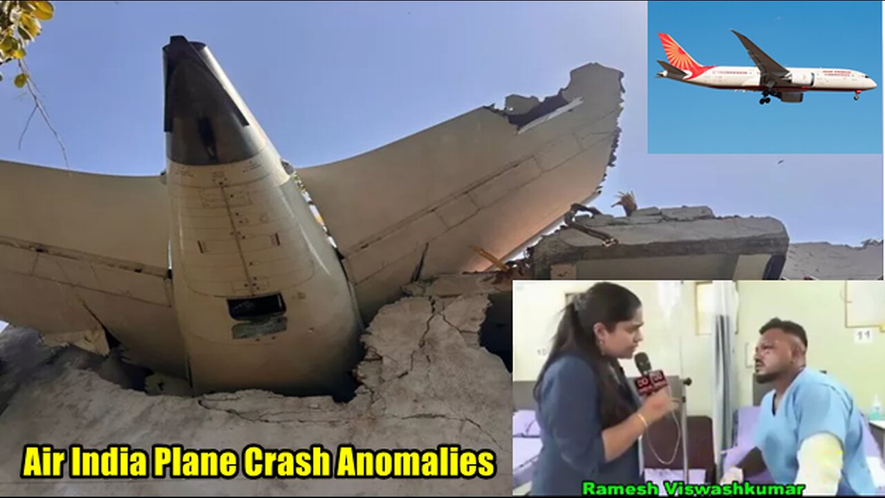 Air India Plane Crash Anomalies