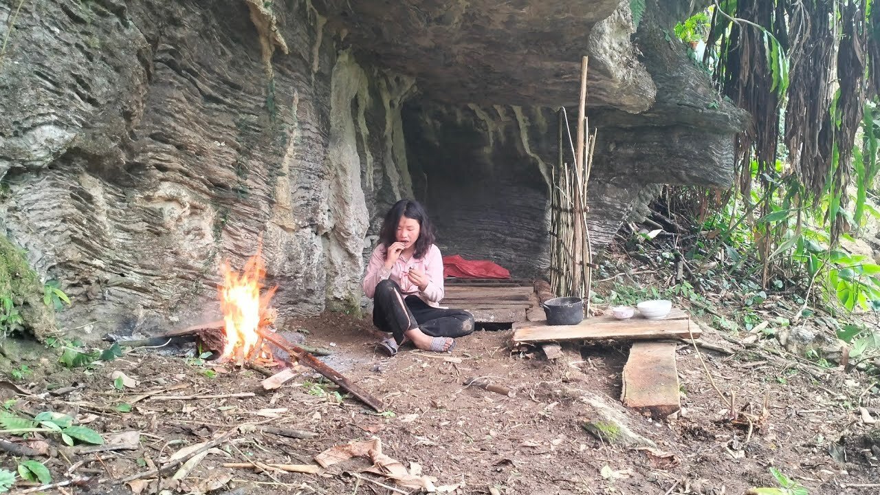 Living Alone in the Forest, A Girl’s Colorful Meals That Fuel Her Appetite